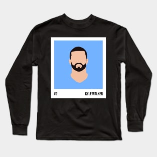 Kyle Walker Minimalistic Camera Film Long Sleeve T-Shirt